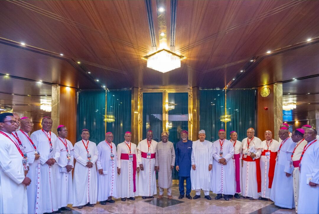 “Prosperity On the Horizon”: Tinubu Assures Bishops on Economy, Safety