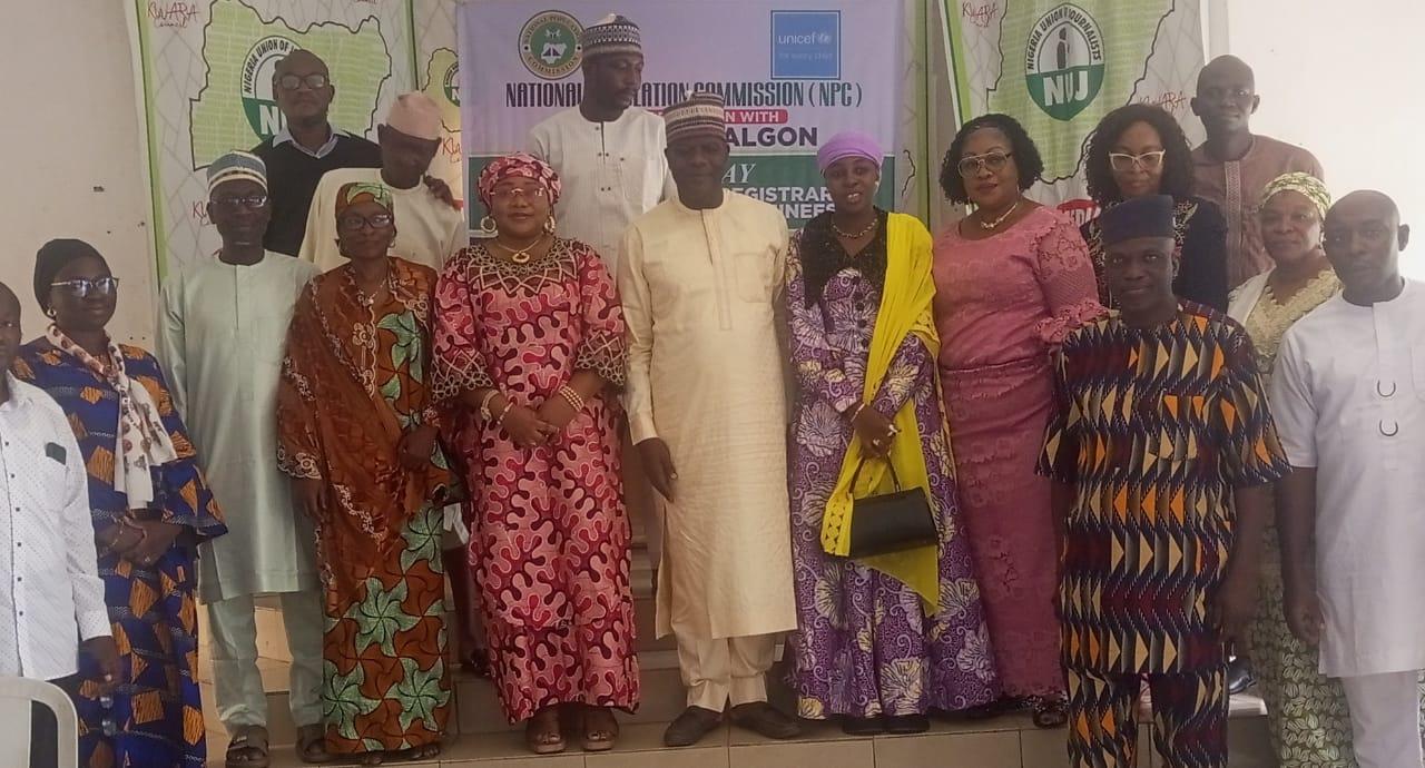 UNICEF, NPC, ALGON Orient Kwara Ward Registrars on Birth Registration