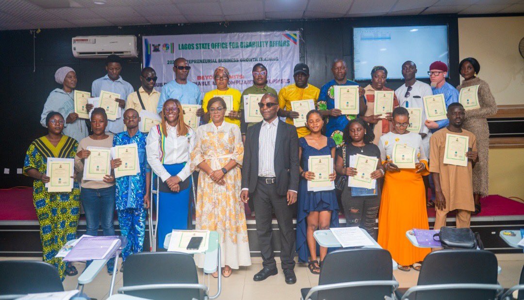 Lagos Empowers Persons with Disabilities, Registers 100 Businesses