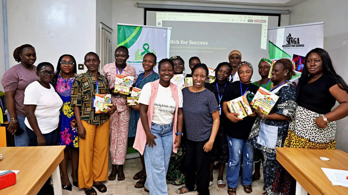 Cerebral Palsy Foundation Trains Mothers in Business, Financial Independence, Children in Robotics