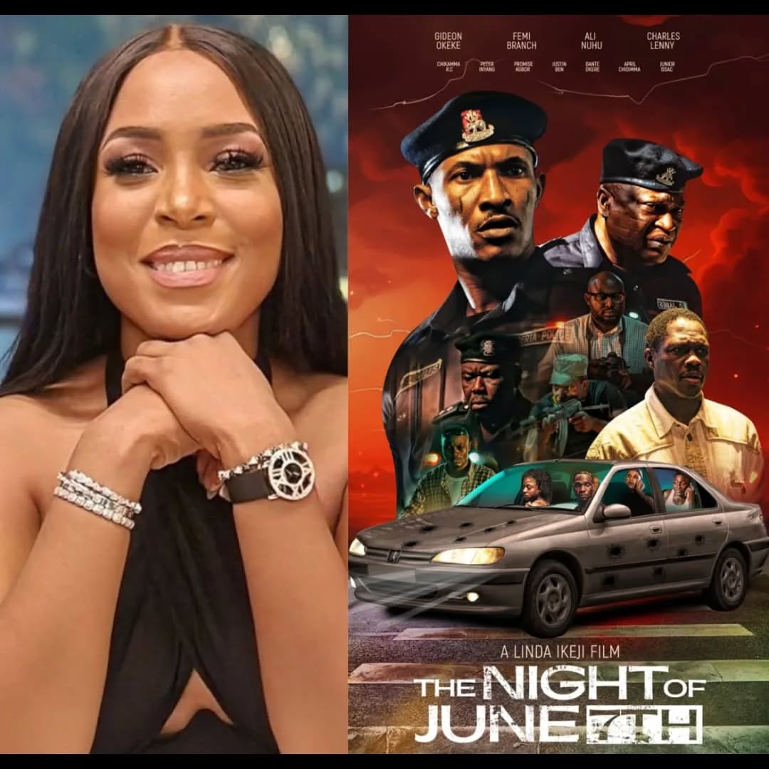 The Night of June 7th: Linda Ikeji Returns to Nigerian Cinemas With “Apo Six” Story