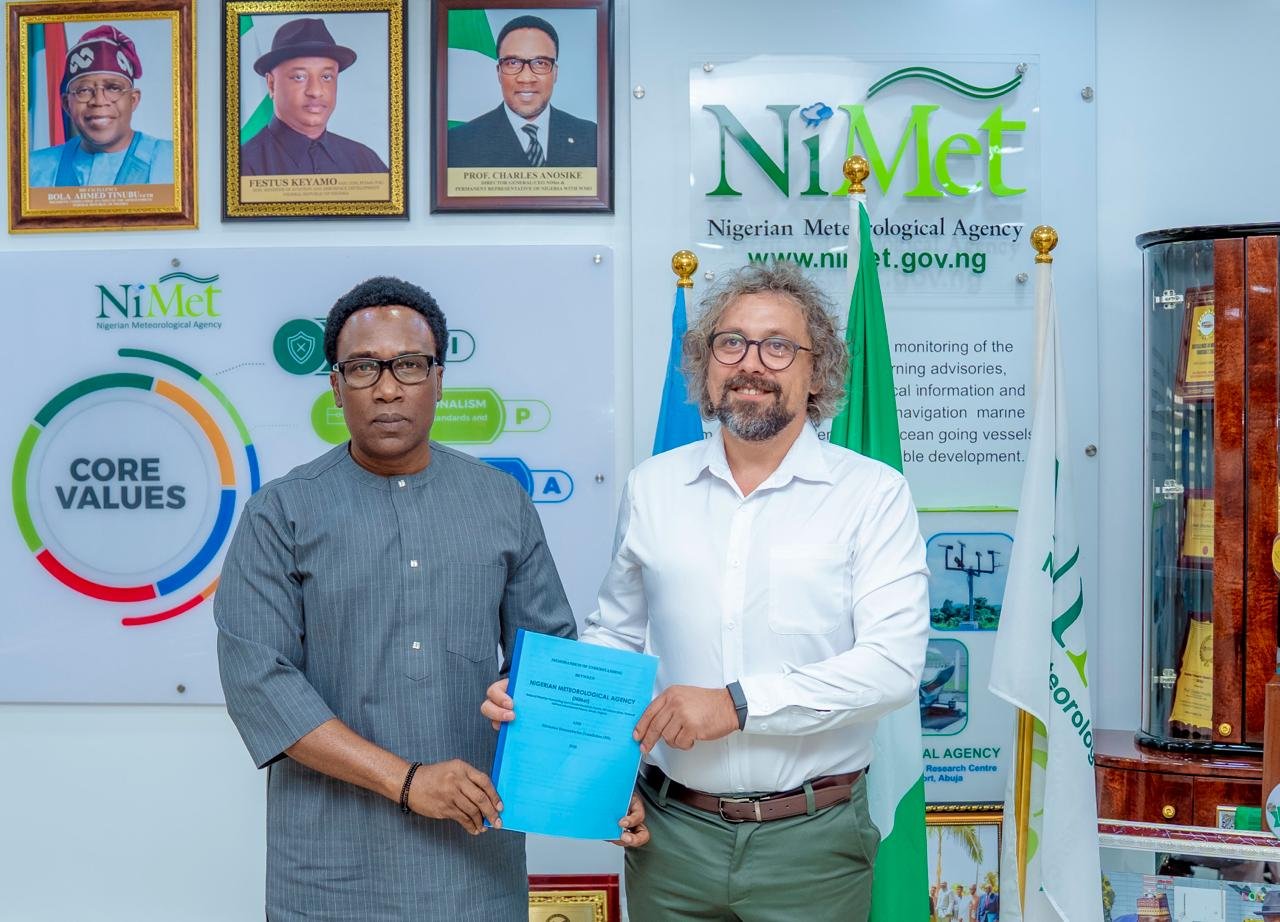 NiMet Partners 3IS on AI Chatbot for Early Warning in Nigeria