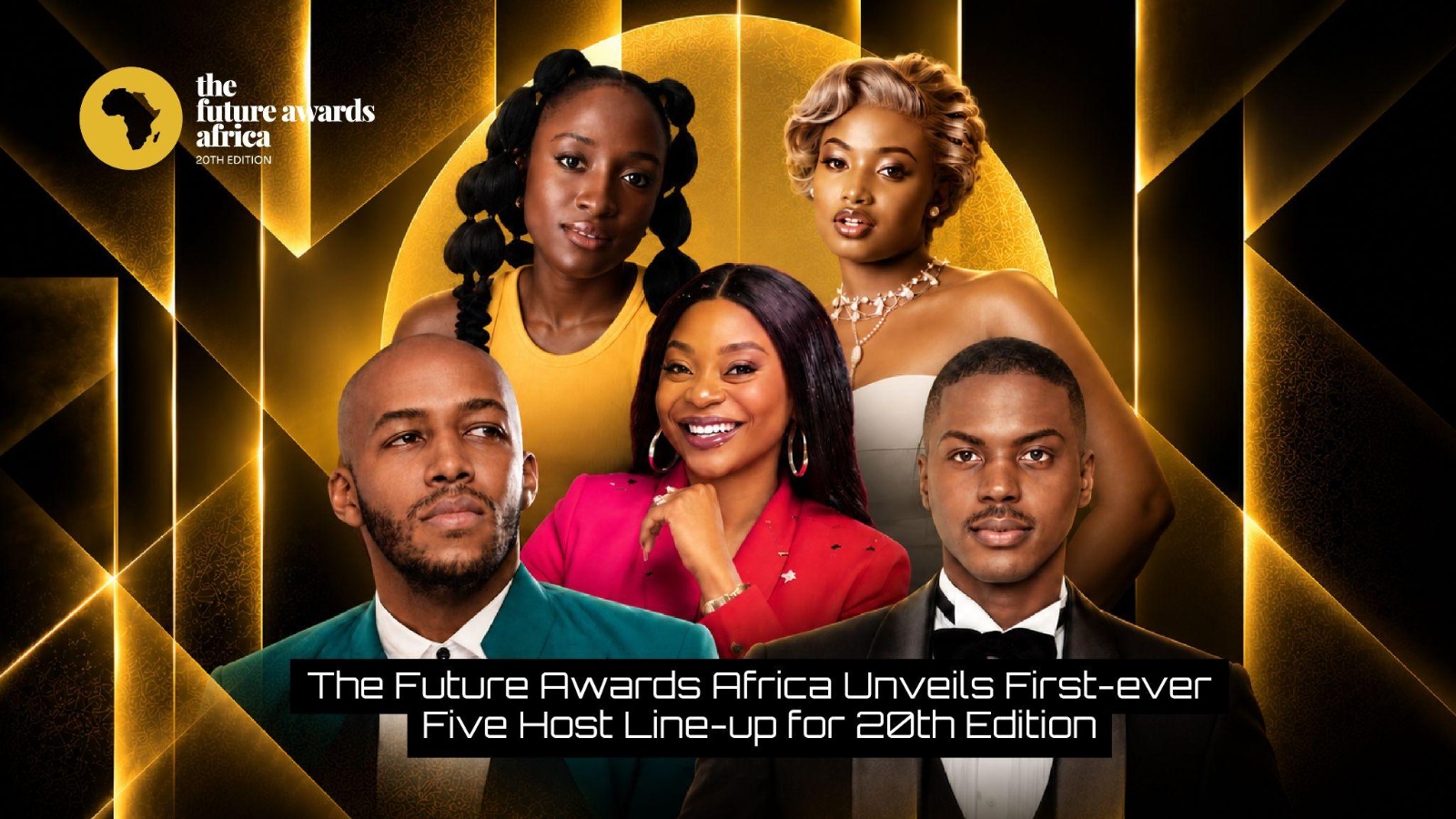 The Future Awards Africa Announces Five Hosts for Its 20th Anniversary Edition