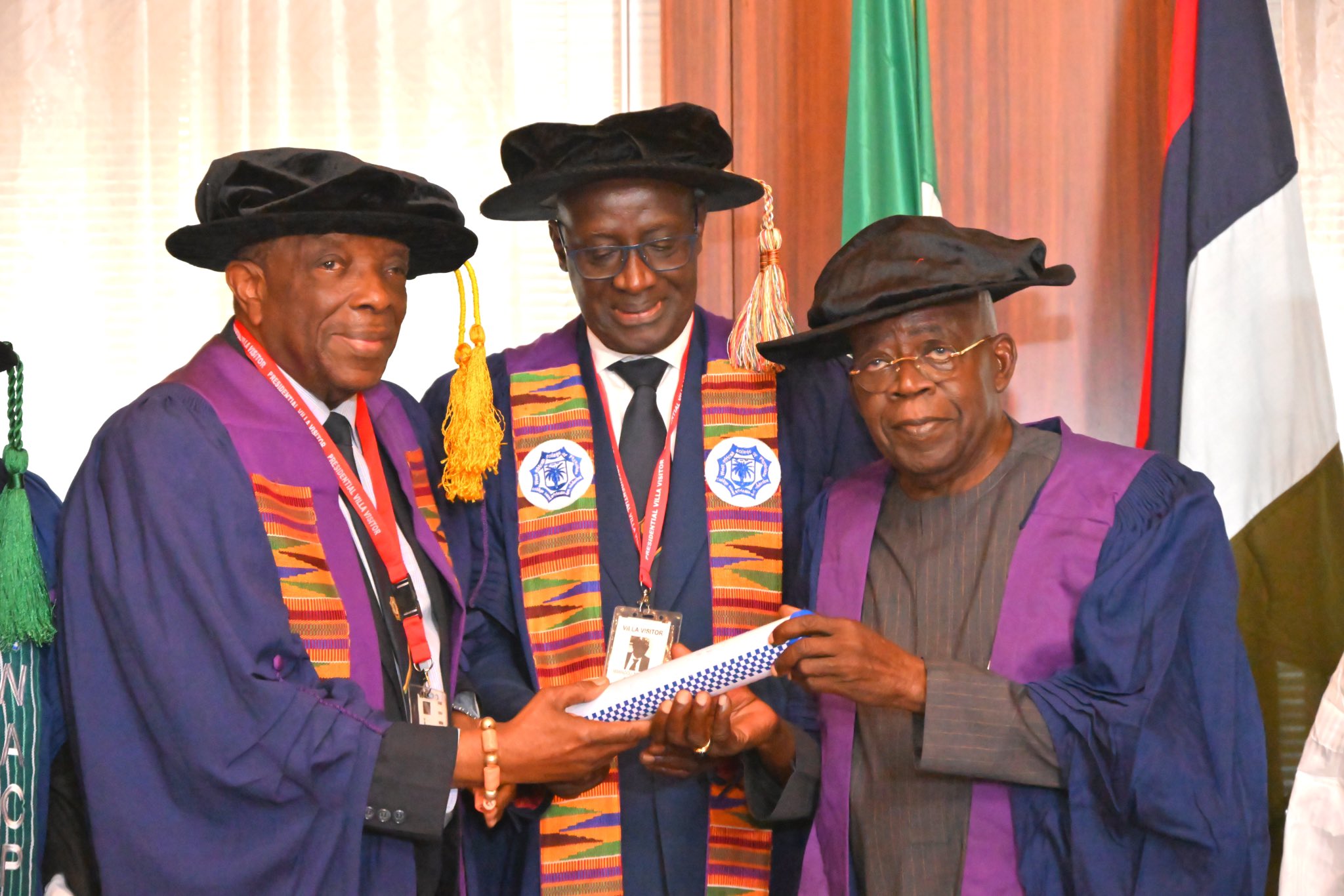 President Tinubu Receives WACP Fellowship, Tasks Medical Experts on Brain Drain Solutions